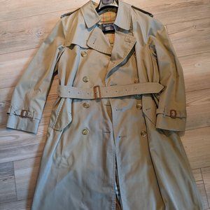 Vintage Men's Burberry Trench Coat Sz 40 R